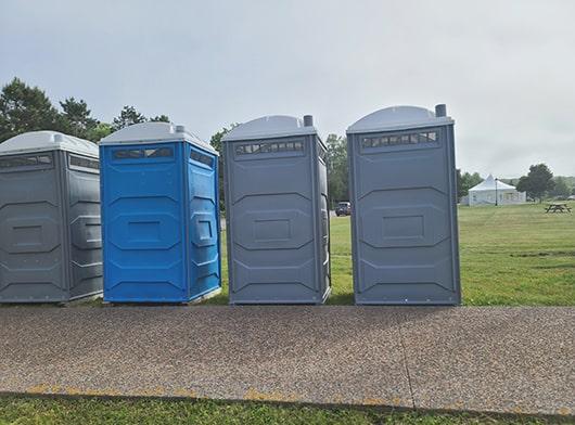 we offer a variety of special event restrooms for rental, including standard portable restrooms, luxury trailers, and ADA units